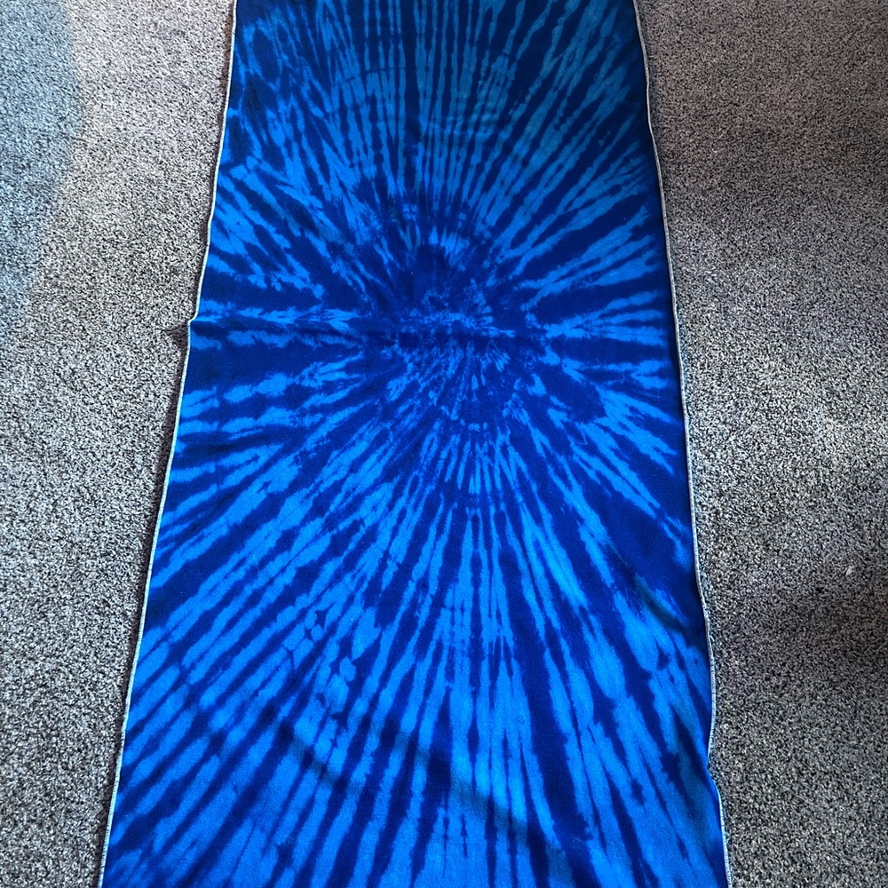 Blue Tie-Dye Microfiber Quick Dry Towel